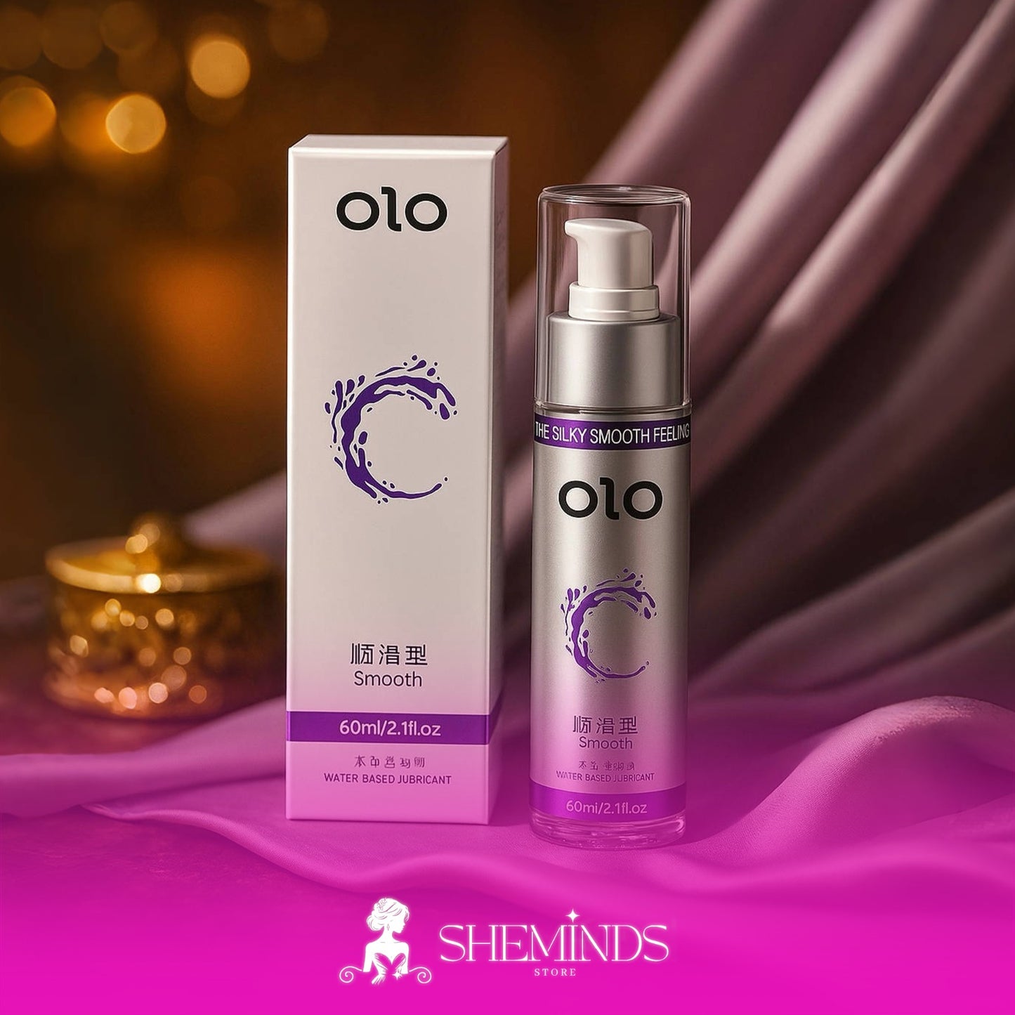 SHEMINDS - OLO Sensation Series Lubricant – Cooling | Smooth | Warming | 60ml | Water-Based