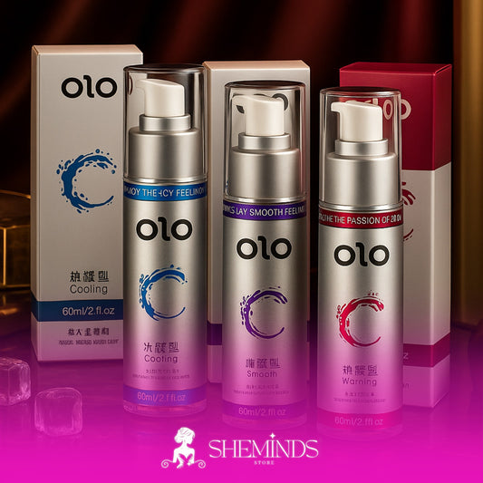 SHEMINDS - OLO Sensation Series Lubricant – Cooling | Smooth | Warming | 60ml | Water-Based